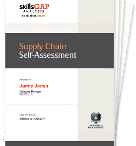 Supply Chain Self Assessment- Skills Gap Analysis